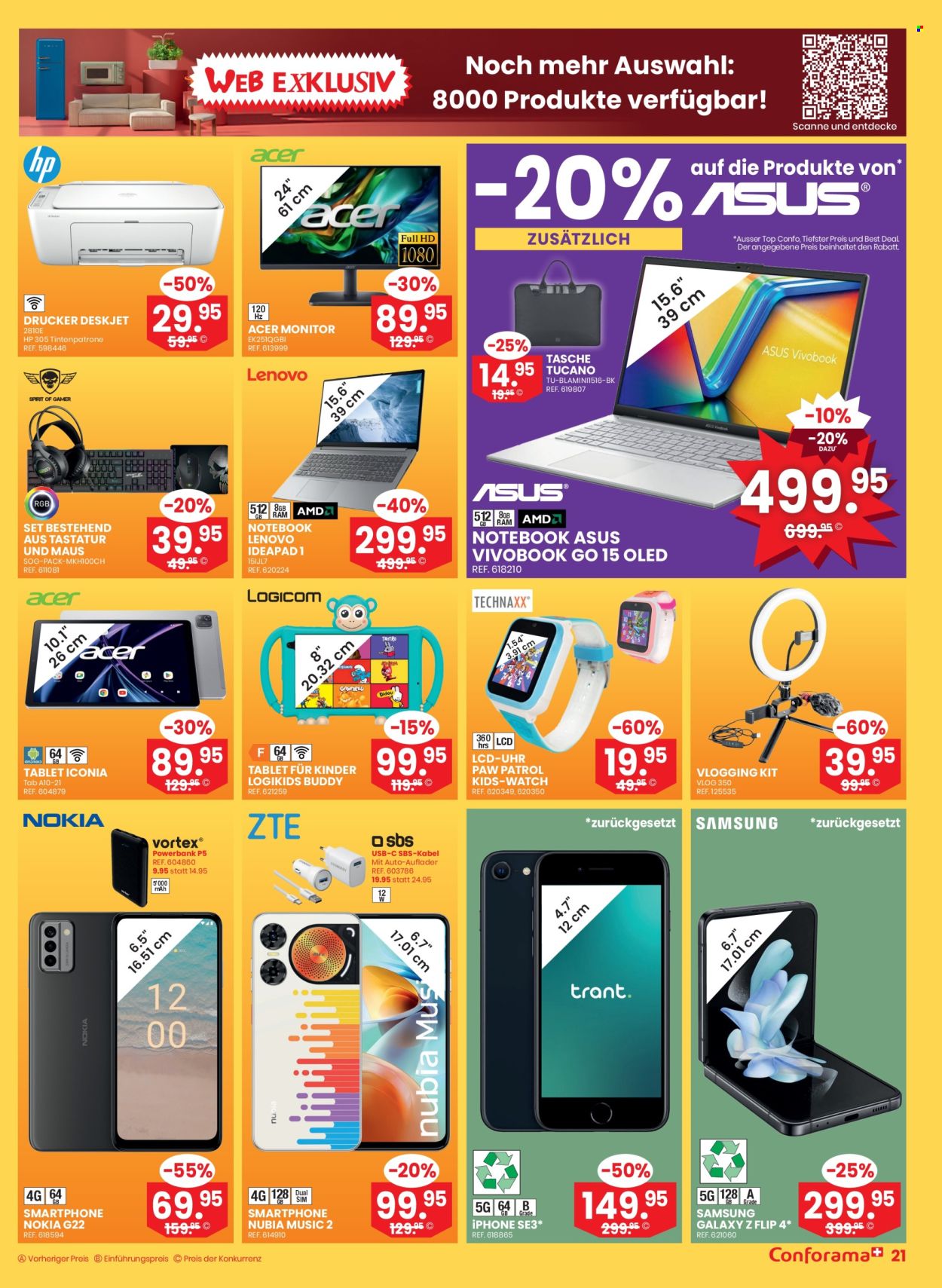 Volantino Conforama - 17.12.2025 - 30.12.2025. Pagina 21