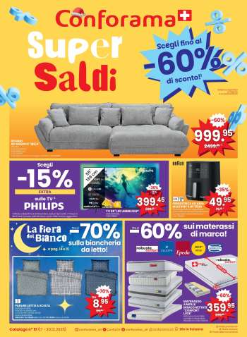 Volantino Conforama - 17.12.2025 - 30.12.2025.