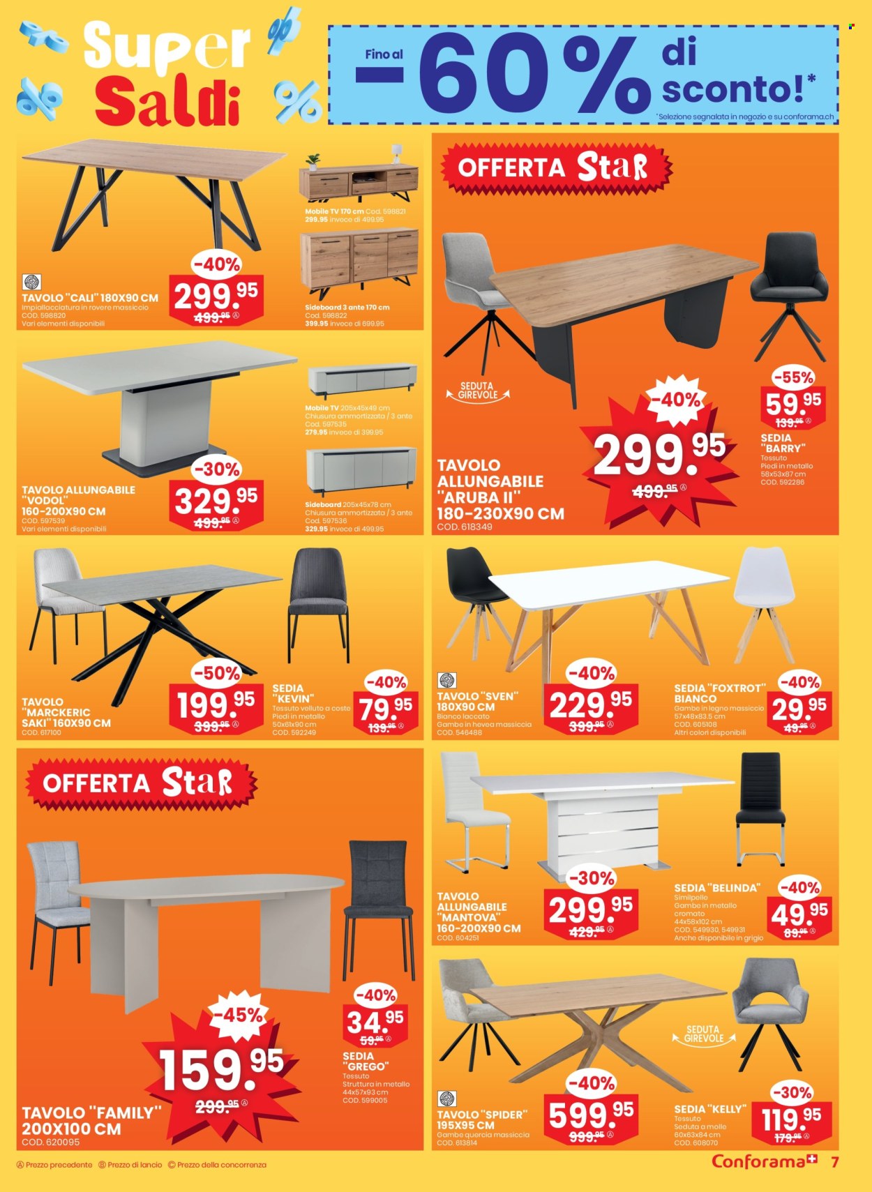 Volantino Conforama - 17.12.2025 - 30.12.2025. Pagina 7