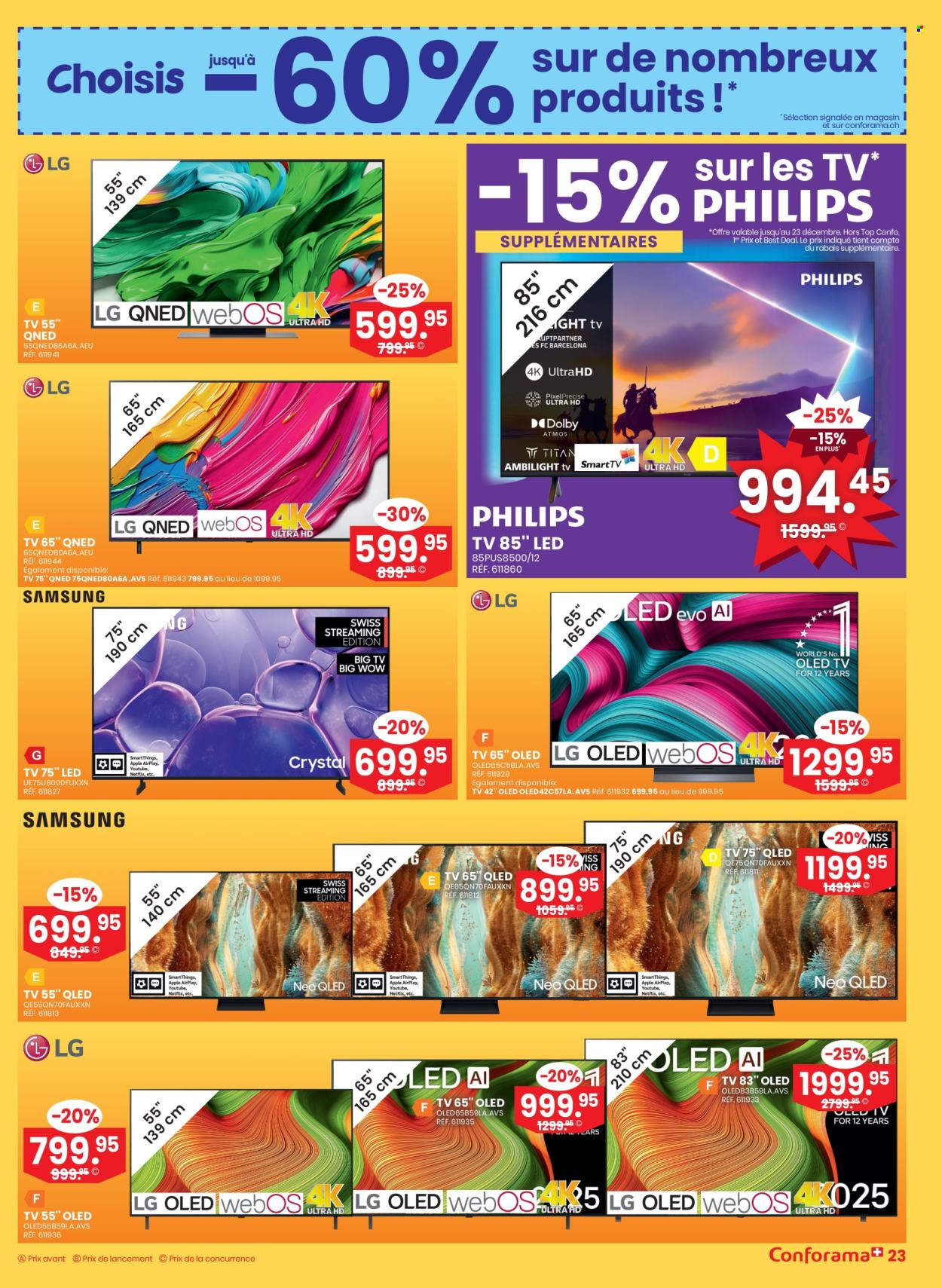 Volantino Conforama - 17.12.2025 - 30.12.2025. Pagina 23