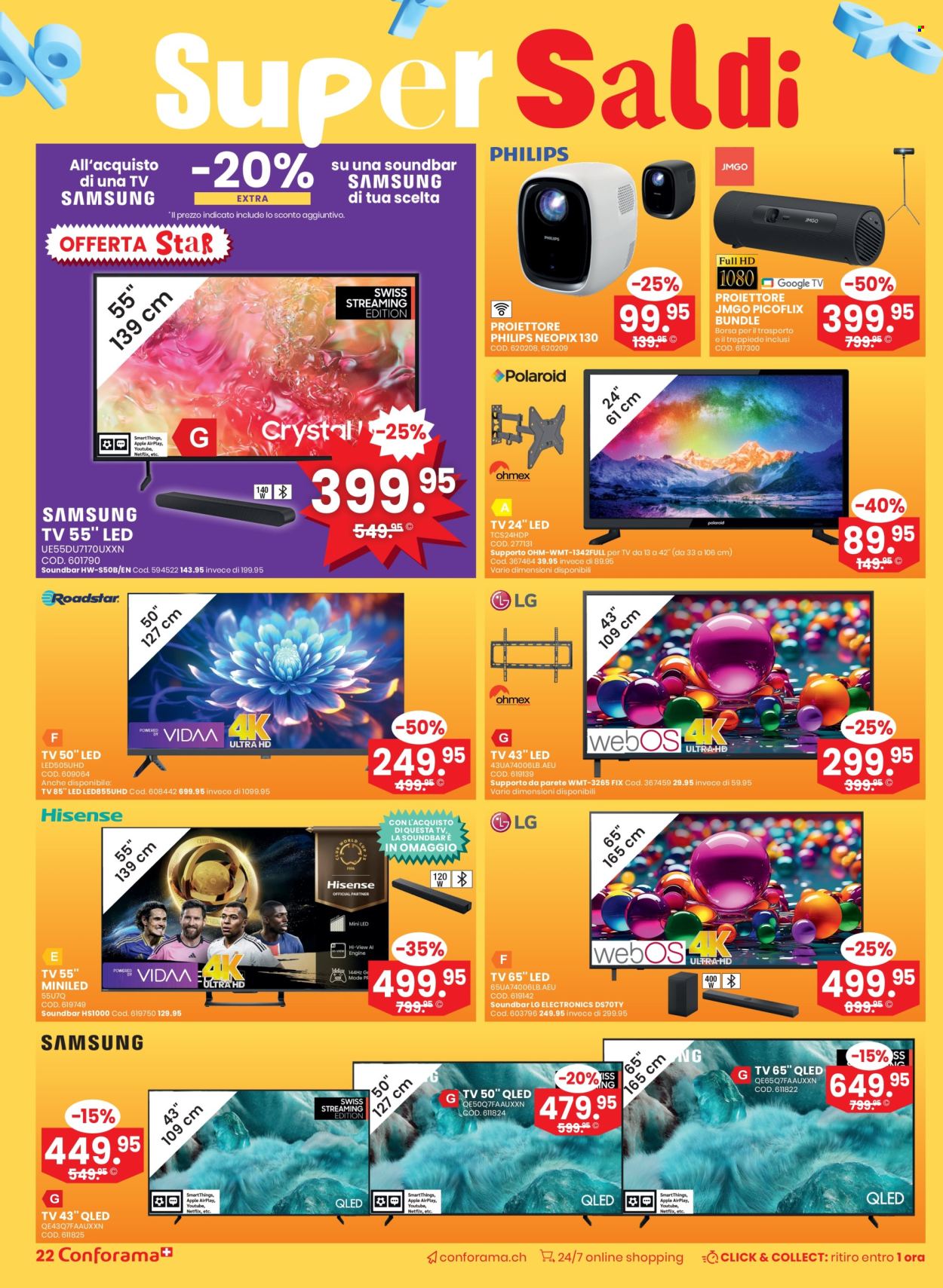 Volantino Conforama - 17.12.2025 - 30.12.2025. Pagina 22