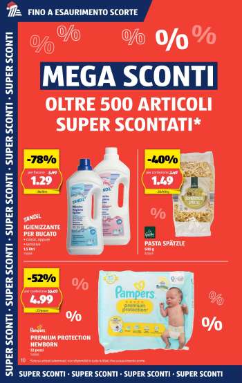 Volantino Aldi.