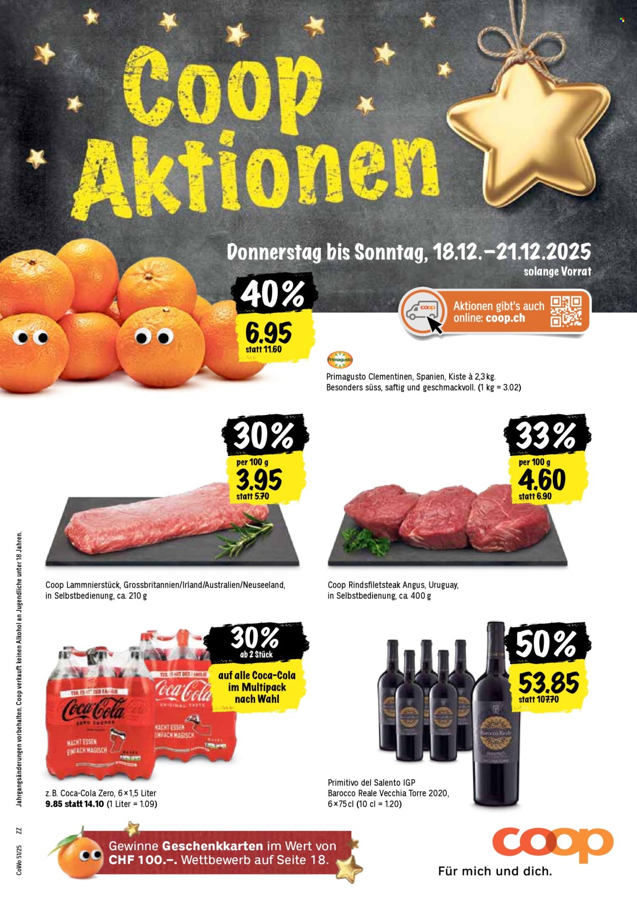 Volantino Coop - 18.12.2025 - 21.12.2025. Pagina 1