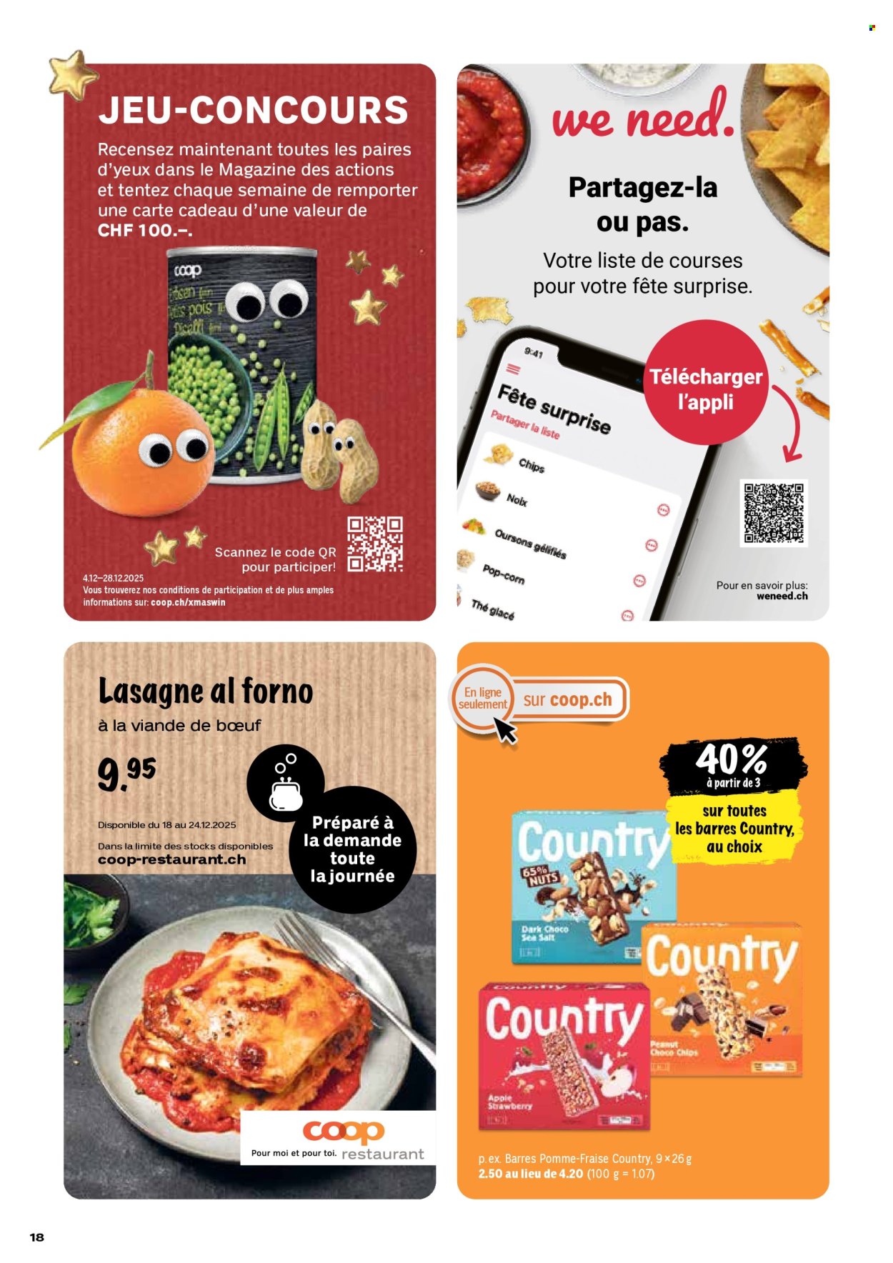 Volantino Coop - 18.12.2025 - 21.12.2025. Pagina 18