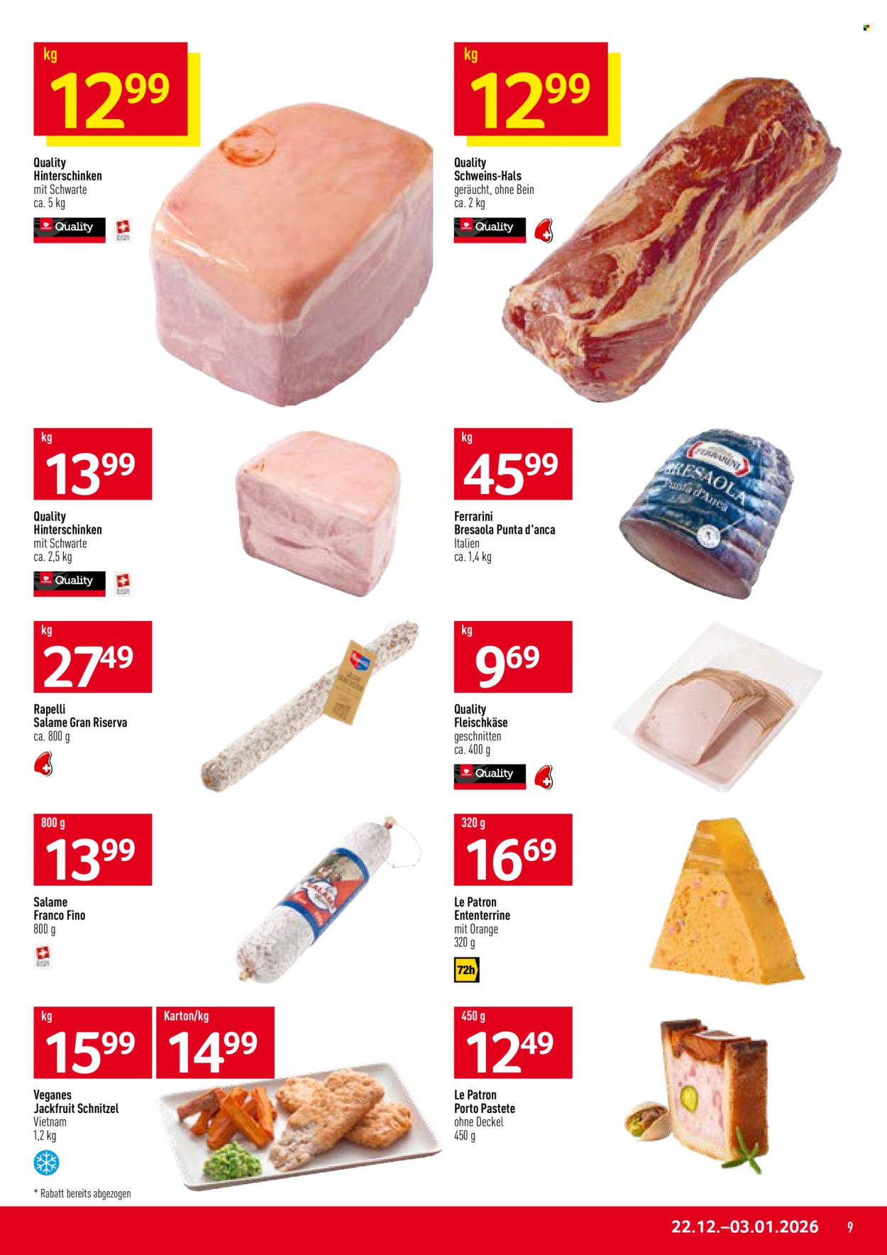 Volantino Prodega - 22.12.2025 - 3.1.2026. Pagina 9