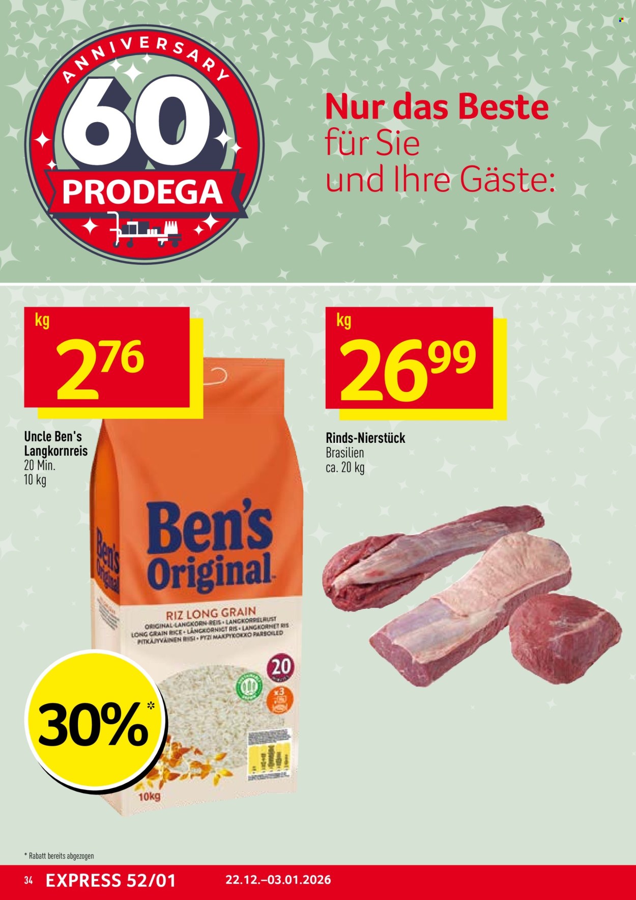 Volantino Prodega - 22.12.2025 - 3.1.2026. Pagina 34