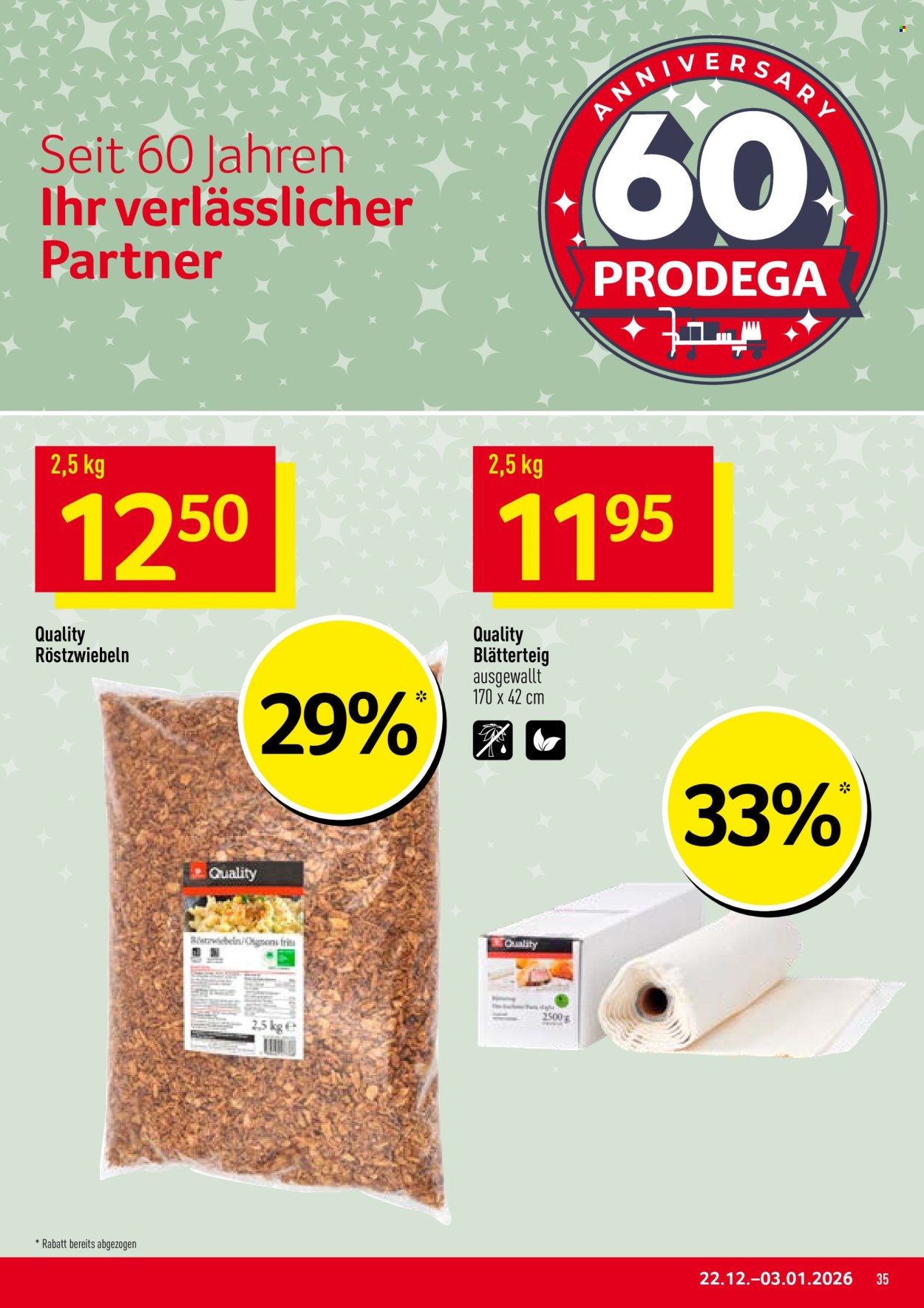 Volantino Prodega - 22.12.2025 - 3.1.2026. Pagina 35