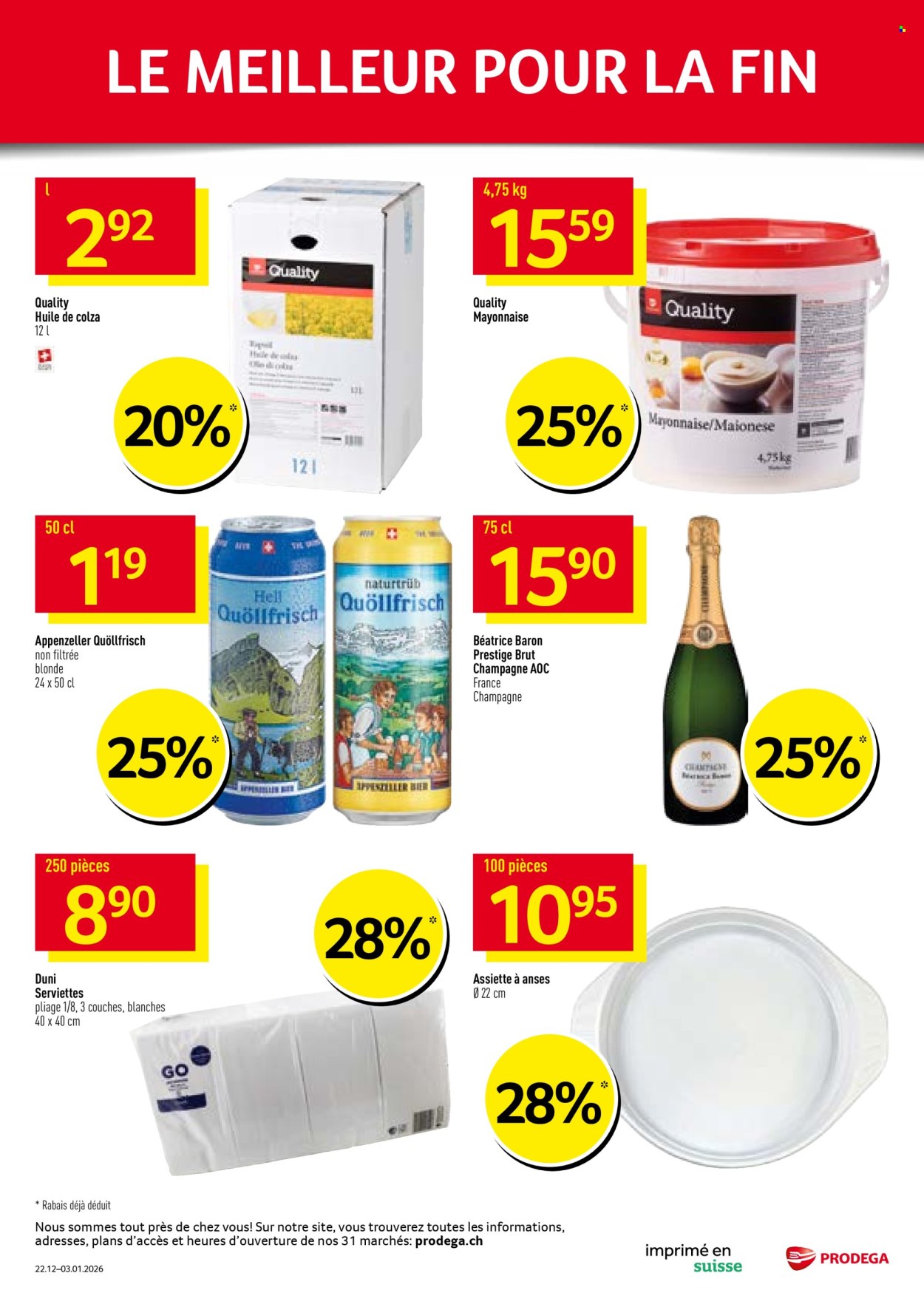 Volantino Prodega - 22.12.2025 - 3.1.2026. Pagina 36