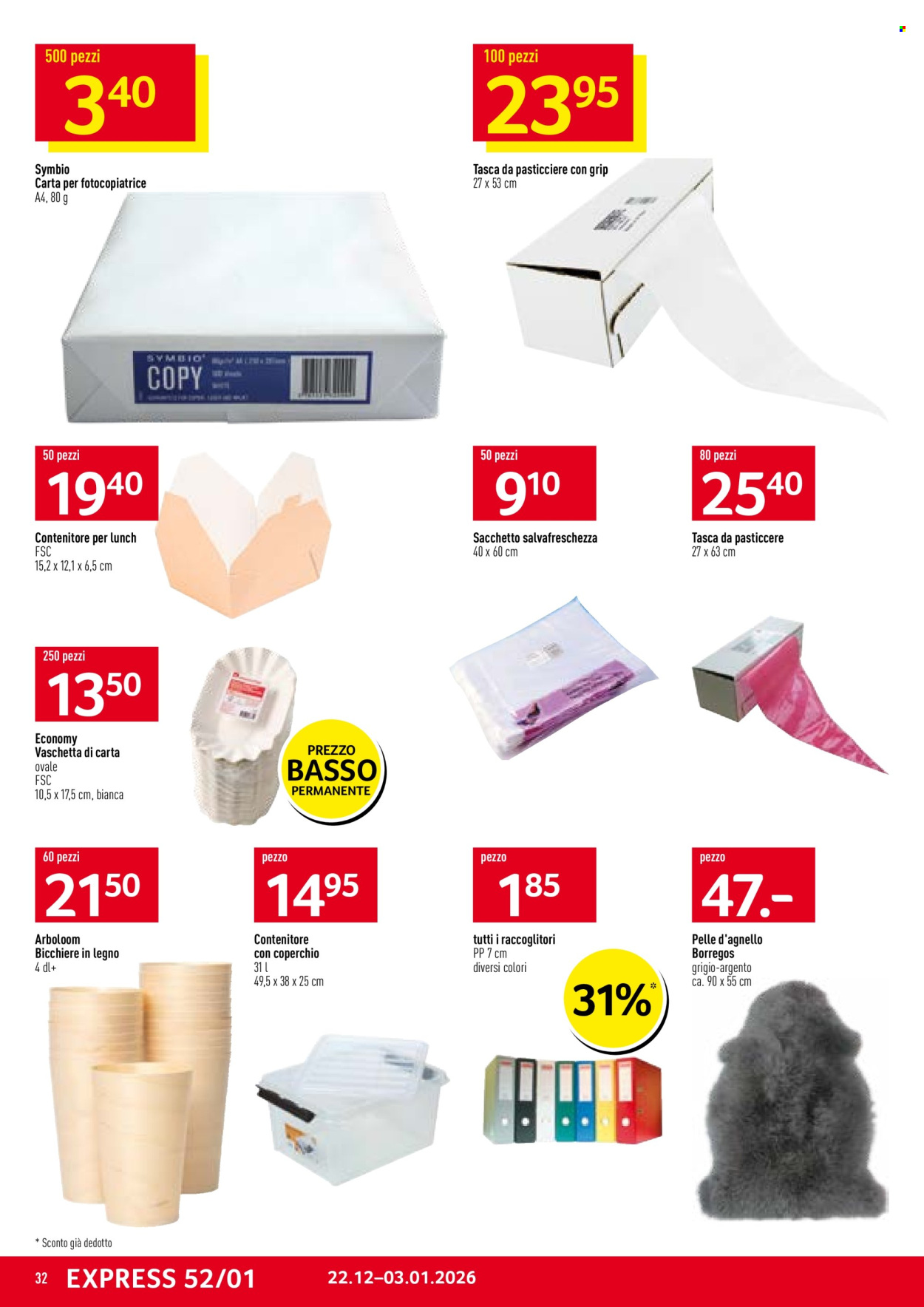 Volantino Prodega - 22.12.2025 - 3.1.2026. Pagina 32