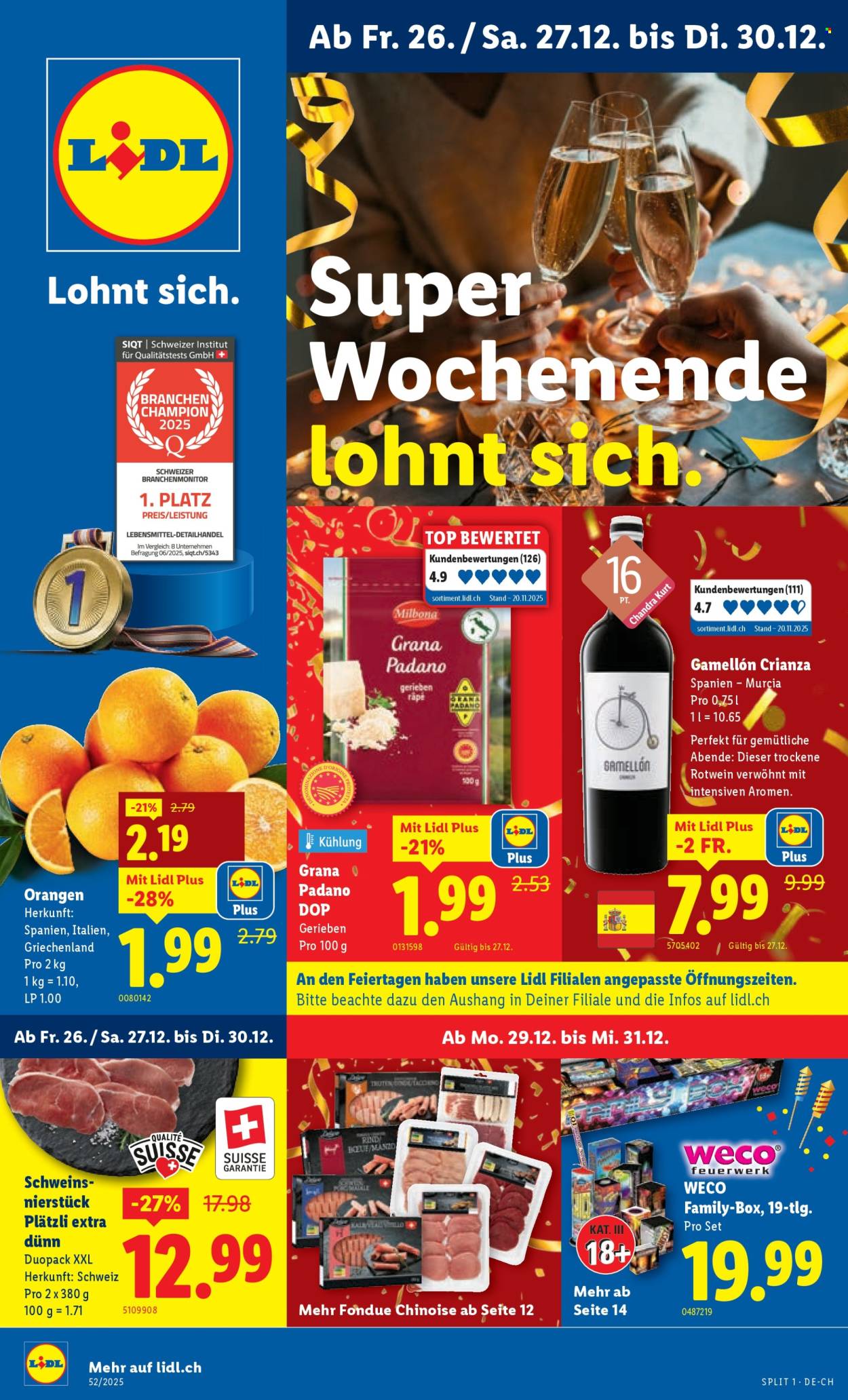 Volantino Lidl - 26.12.2025 - 30.12.2025. Pagina 1