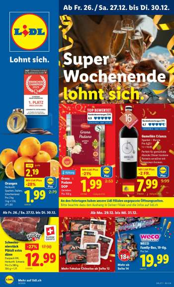 Catalogue Lidl - 26.12.2025 - 30.12.2025.