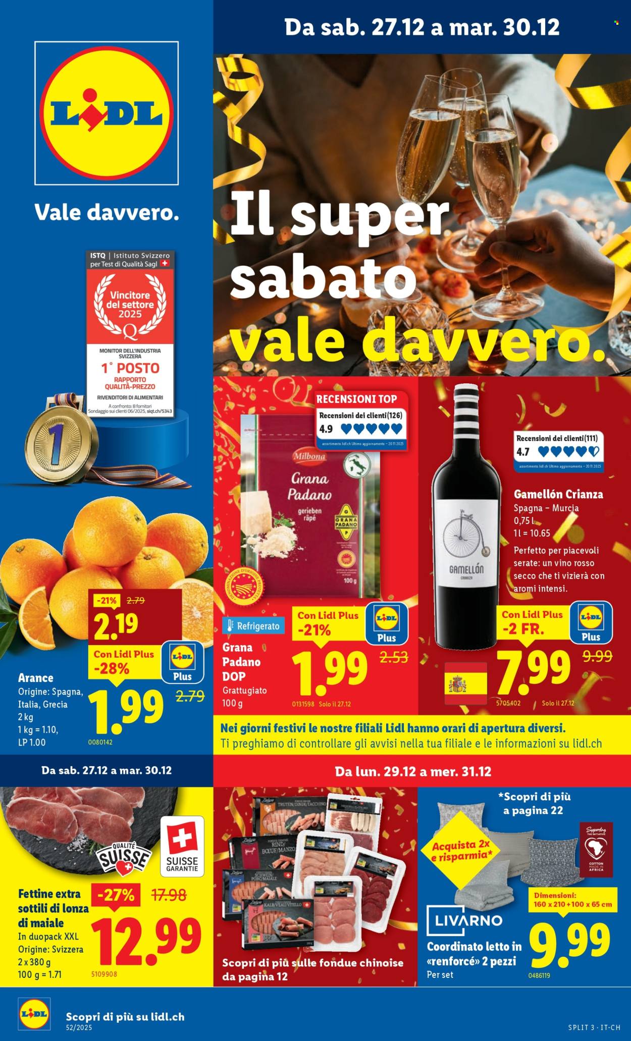 Volantino Lidl - 27.12.2025 - 30.12.2025. Pagina 1