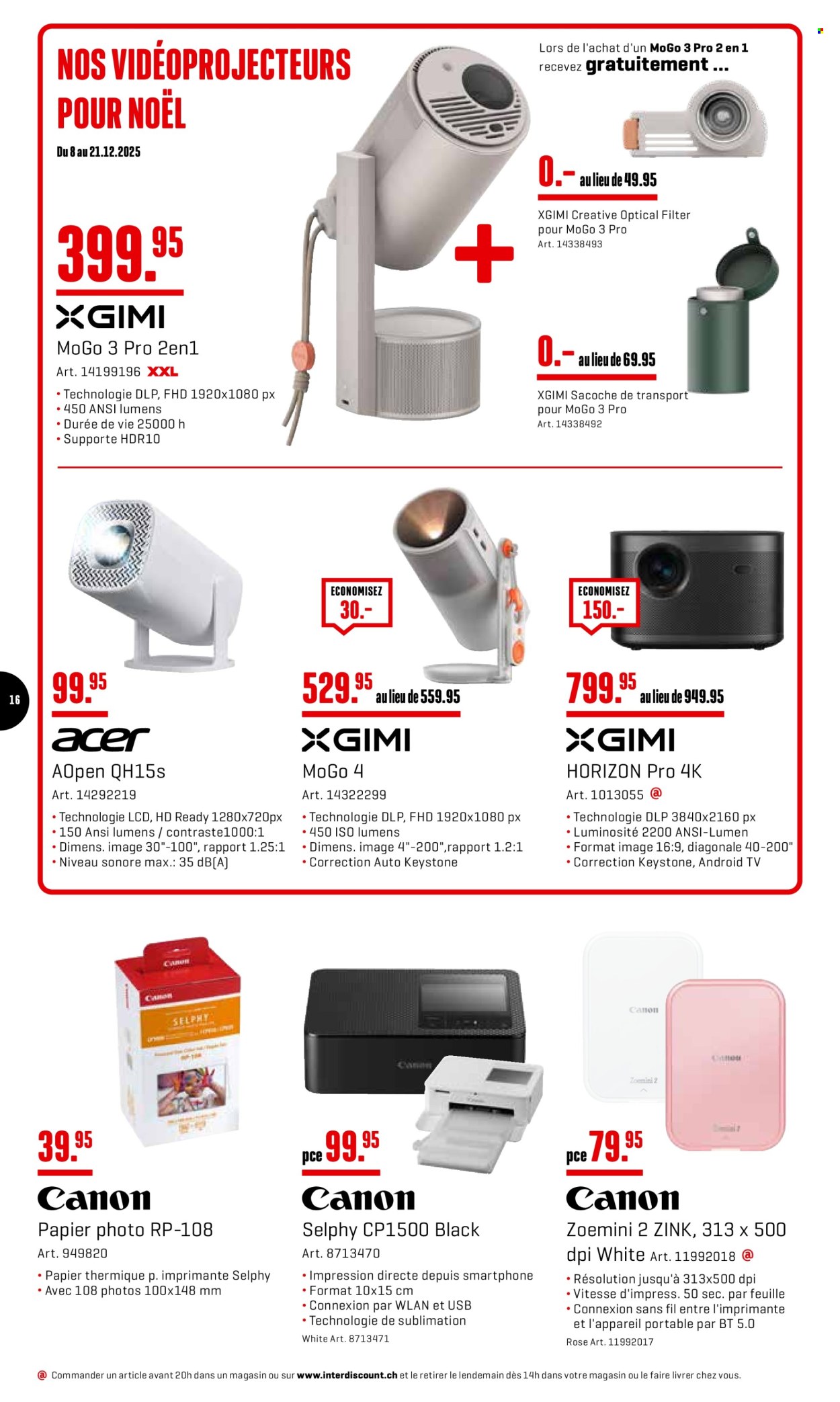 Prospekt Interdiscount - 15.12.2025 - 21.12.2025. Seite 16