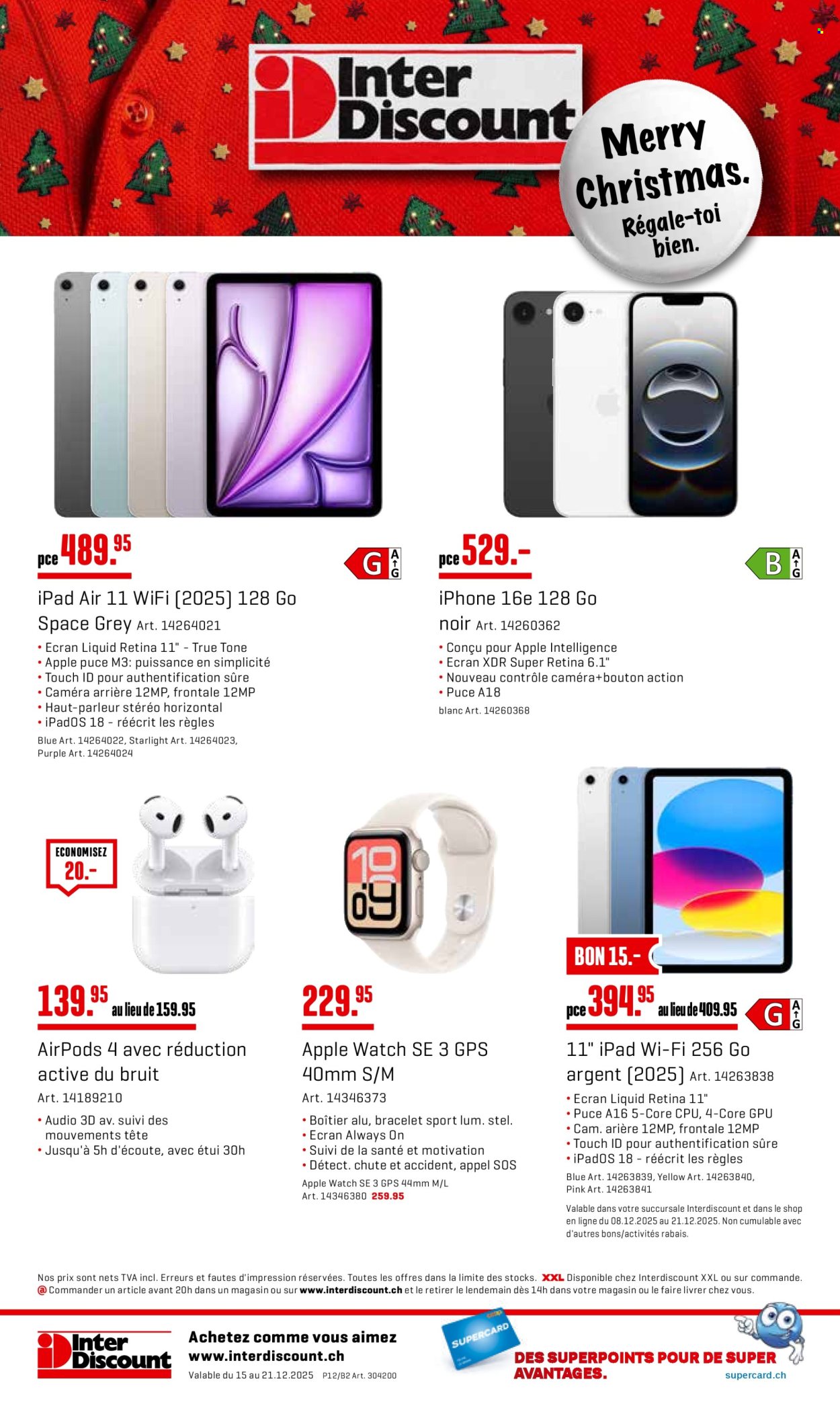 Prospekt Interdiscount - 15.12.2025 - 21.12.2025. Seite 28