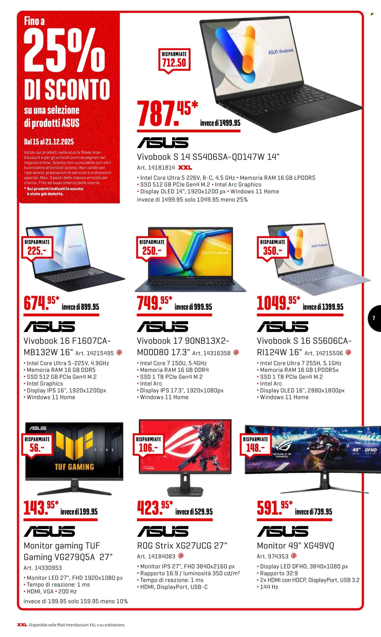Prospekt Interdiscount - 15.12.2025 - 21.12.2025. Seite 7