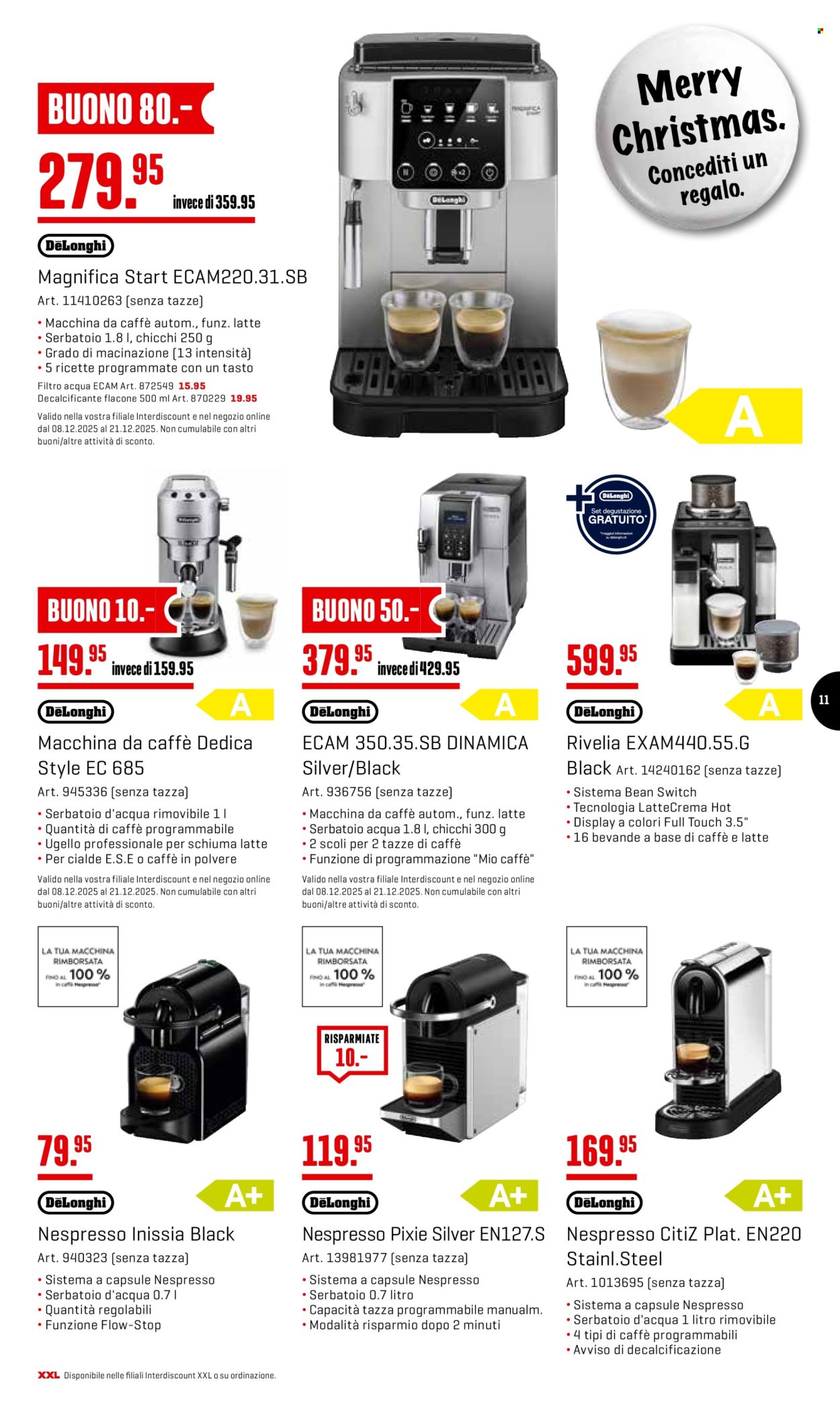 Prospekt Interdiscount - 15.12.2025 - 21.12.2025. Seite 11
