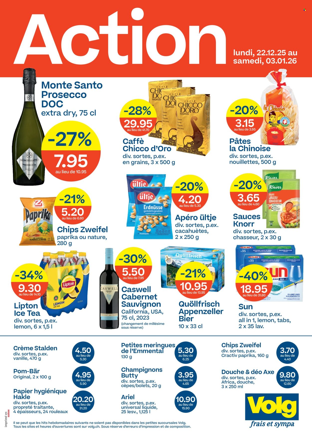 Volantino Volg - 22.12.2025 - 3.1.2026. Pagina 1
