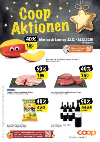 Catalogue Coop - 22.12.2025 - 28.12.2025.