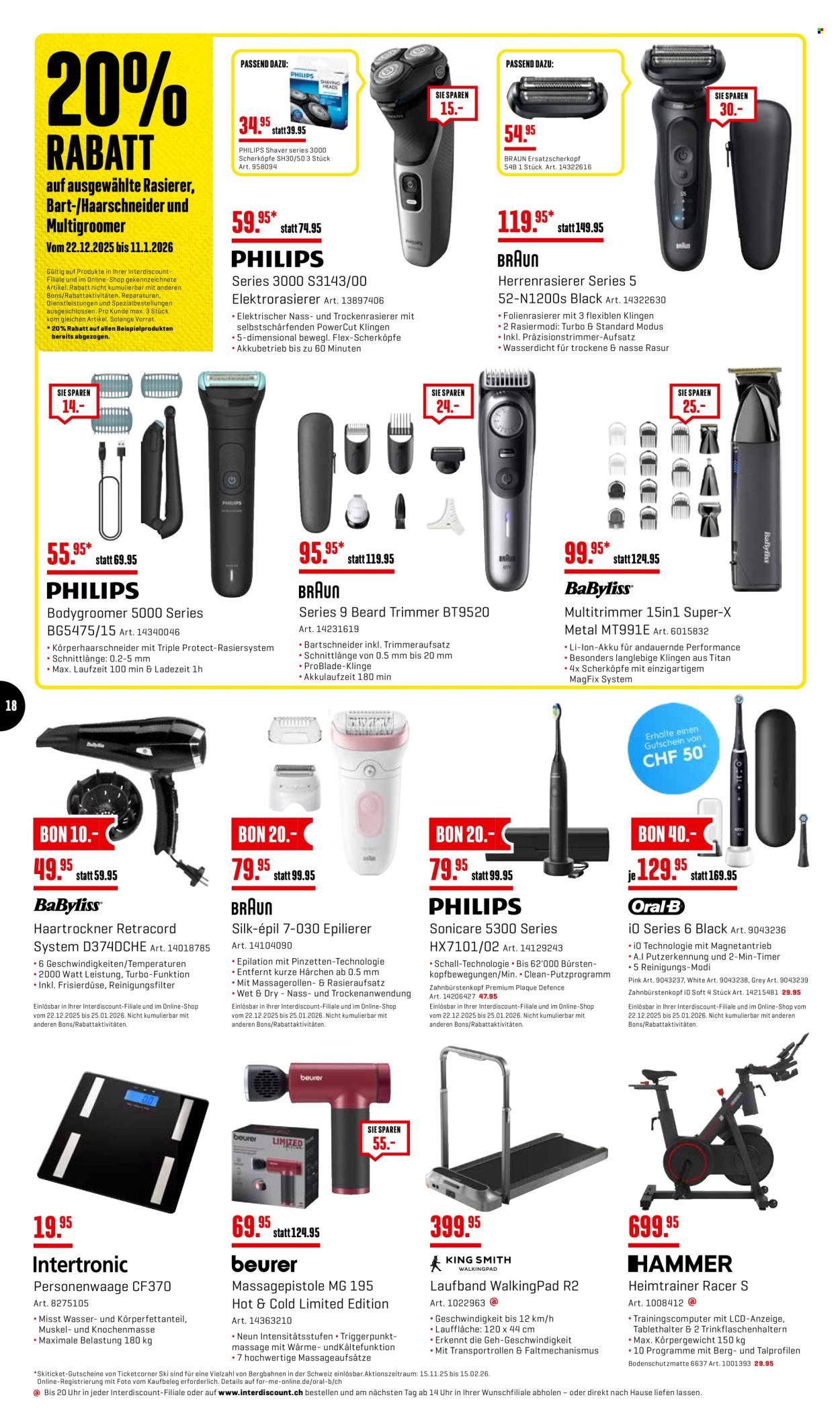 Prospekt Interdiscount - 22.12.2025 - 11.1.2026. Seite 18