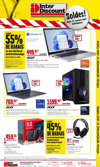 Volantino Interdiscount - 22.12.2025 - 11.1.2026.
