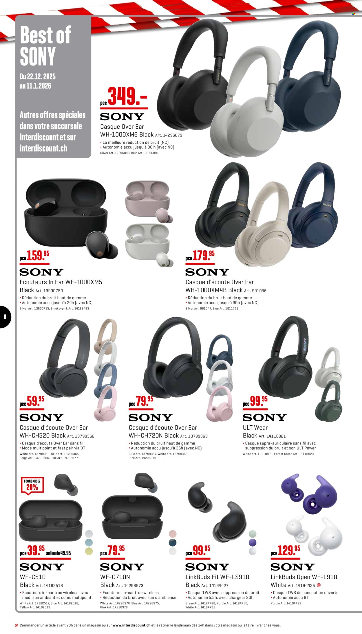 Catalogue Interdiscount - 22.12.2025 - 11.1.2026. Page 8