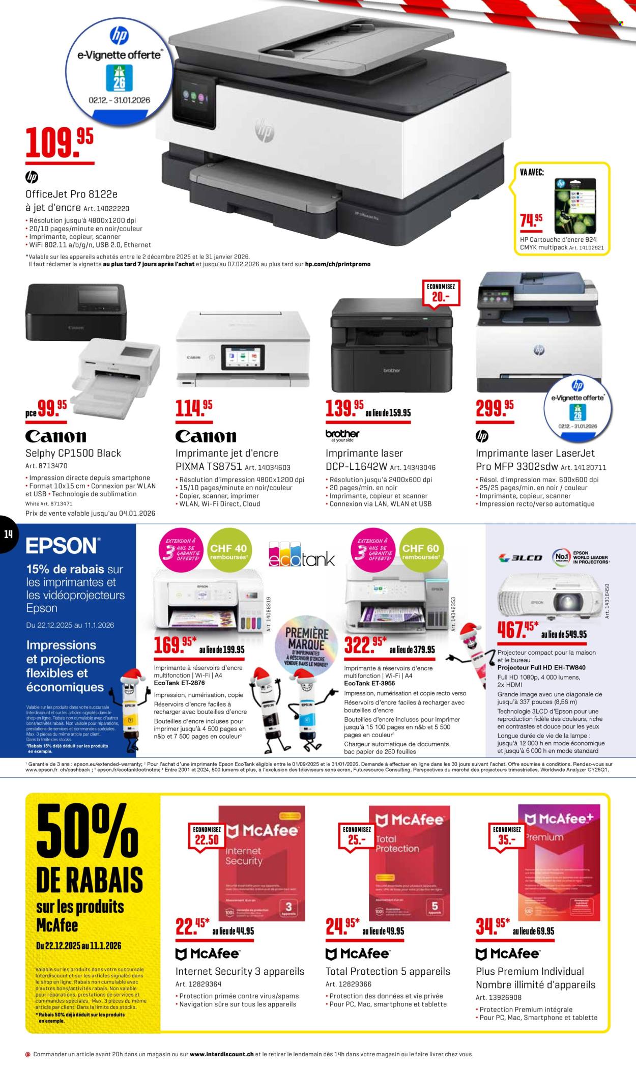Catalogue Interdiscount - 22.12.2025 - 11.1.2026. Page 14