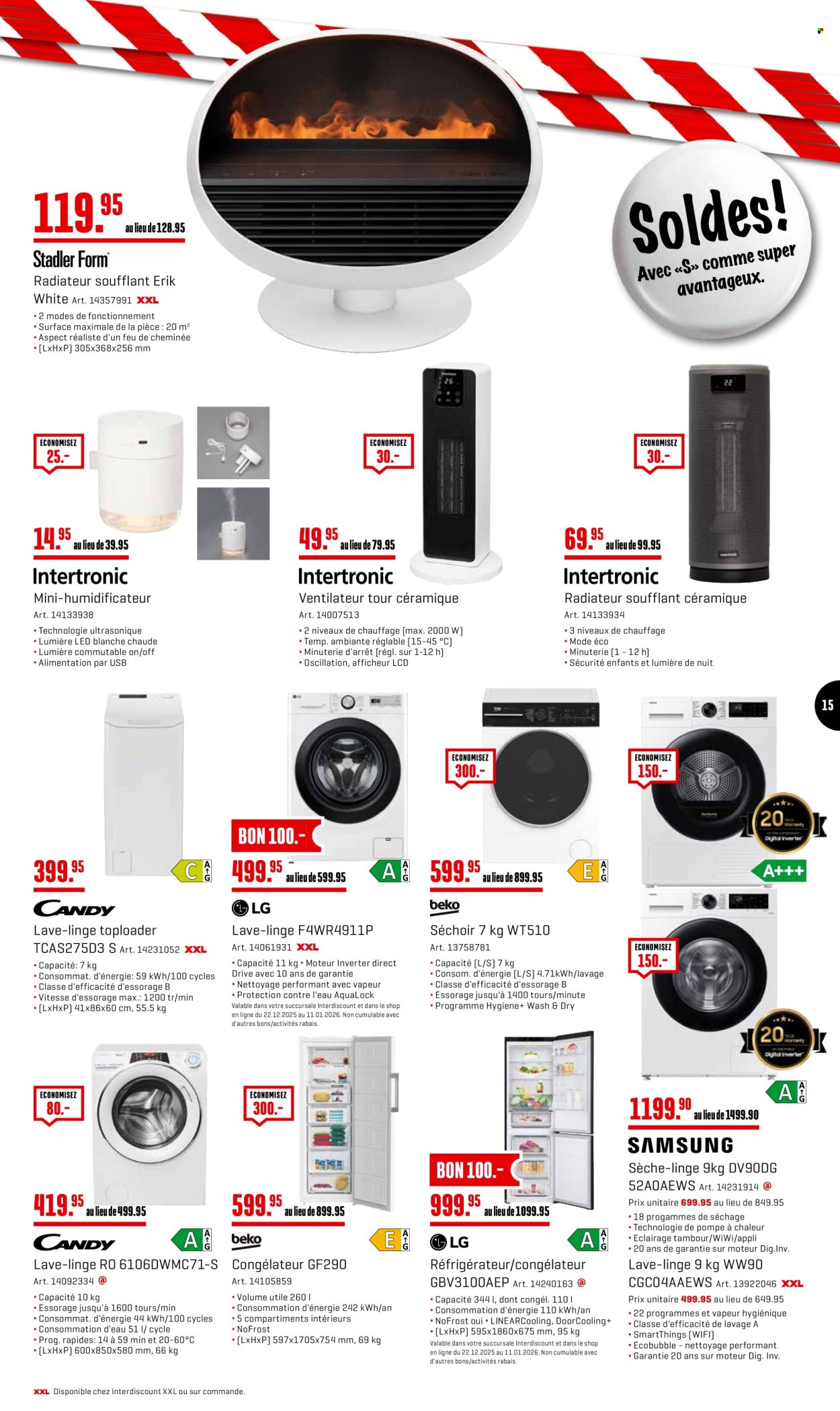 Catalogue Interdiscount - 22.12.2025 - 11.1.2026. Page 15