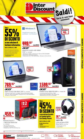 Volantino Interdiscount - 22.12.2025 - 11.1.2026.