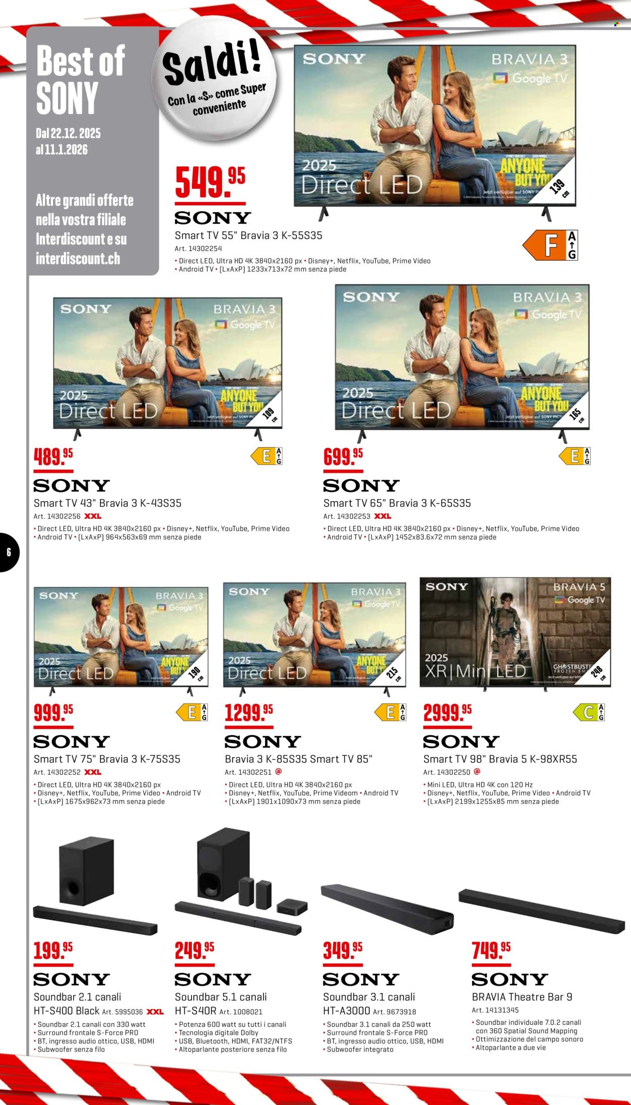 Prospekt Interdiscount - 22.12.2025 - 11.1.2026. Seite 6
