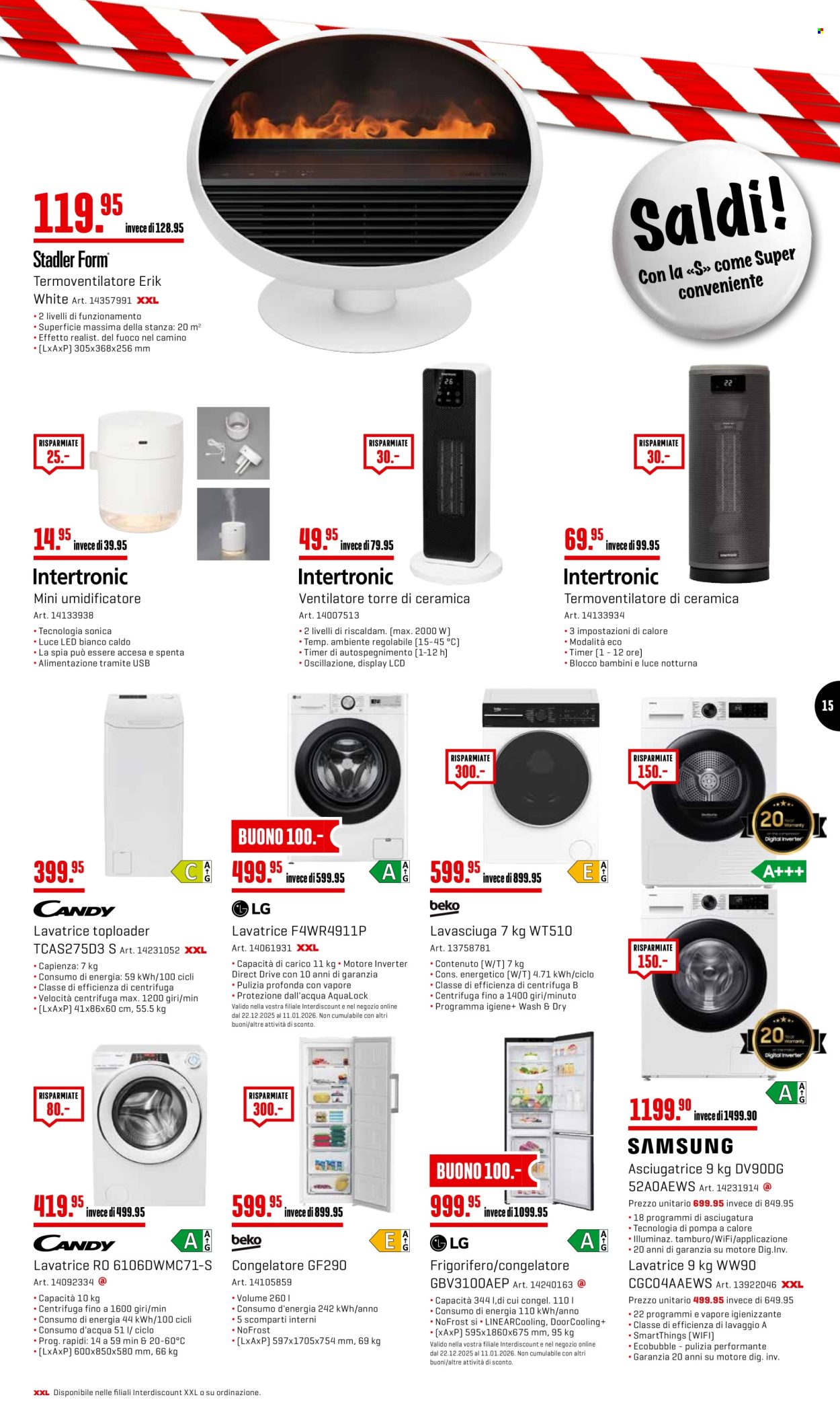 Prospekt Interdiscount - 22.12.2025 - 11.1.2026. Seite 15