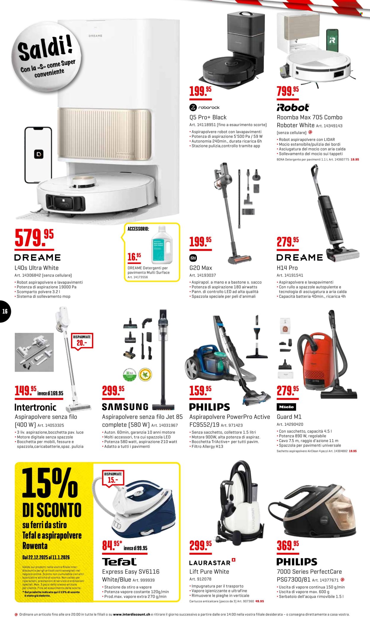Prospekt Interdiscount - 22.12.2025 - 11.1.2026. Seite 16