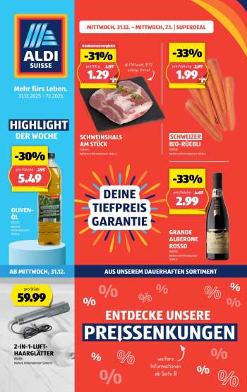 Volantino Aldi - 31.12.2025 - 7.1.2026.
