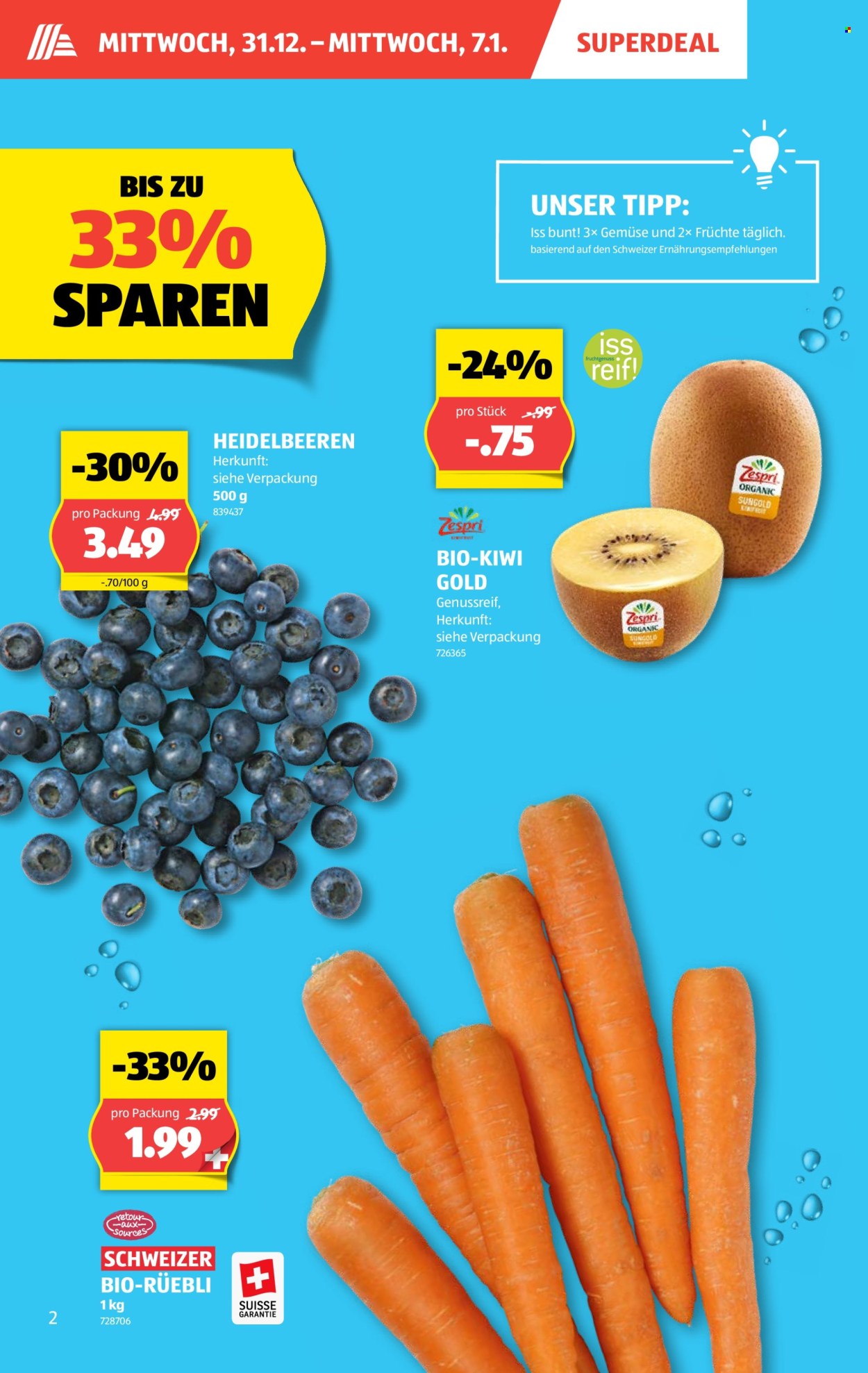 Prospekt Aldi - 31.12.2025 - 7.1.2026. Seite 2