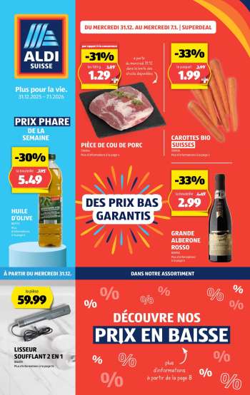 Catalogue Aldi - 31.12.2025 - 7.1.2026.