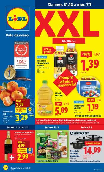 Prospekte Lidl - 31.12.2025 - 7.1.2026.