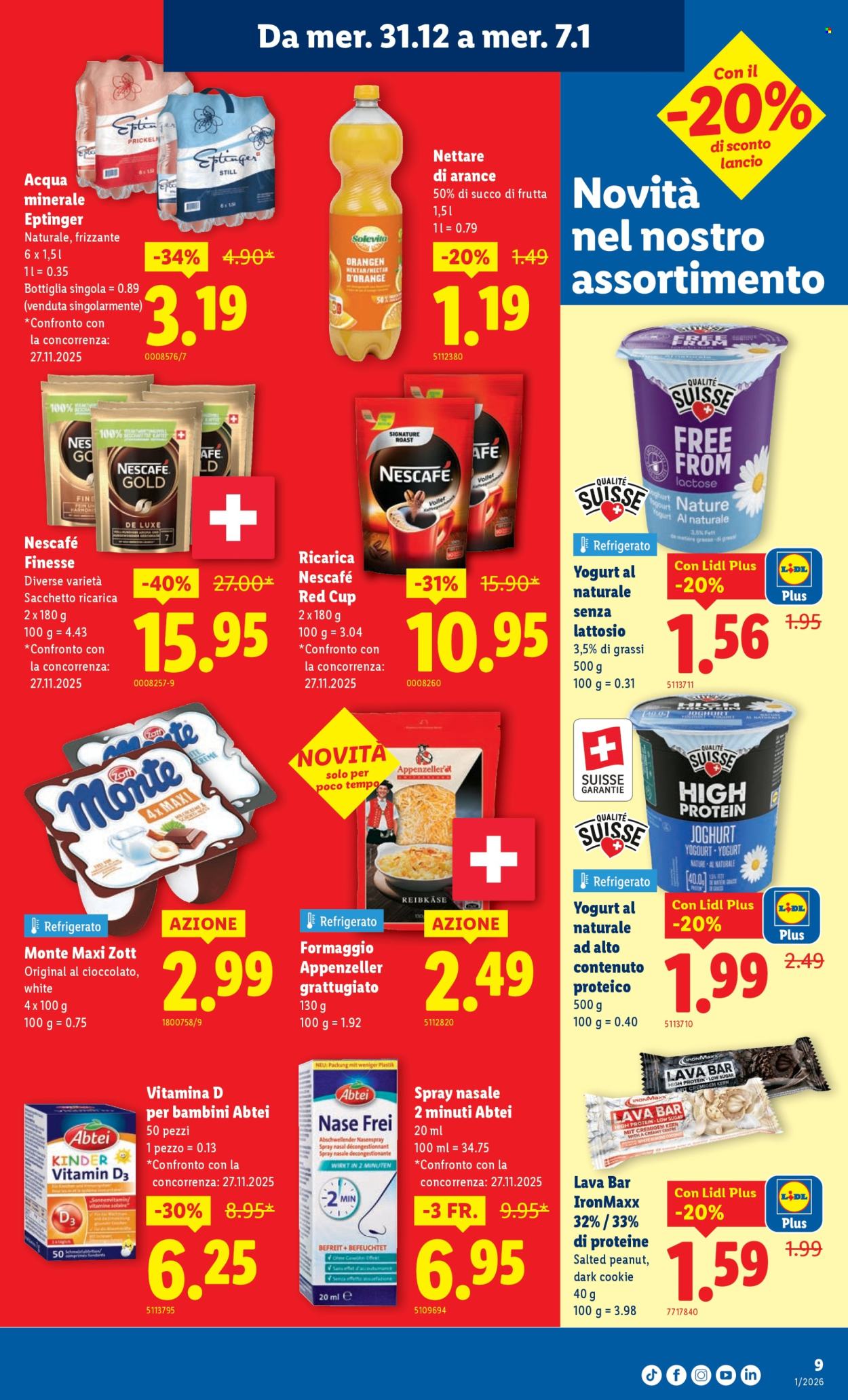 Volantino Lidl - 31.12.2025 - 7.1.2026. Pagina 9
