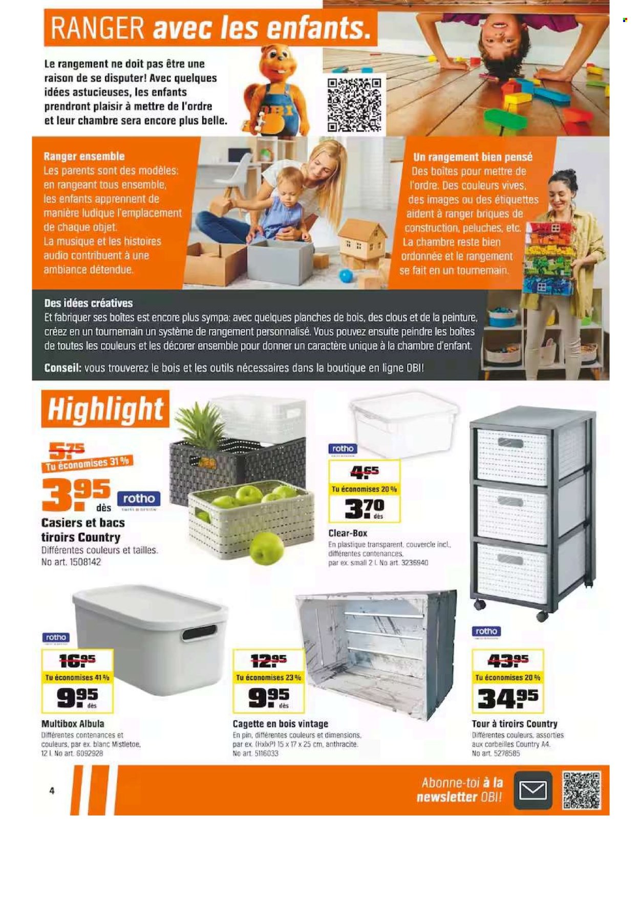 Volantino OBI - 29.12.2025 - 10.1.2026. Pagina 4