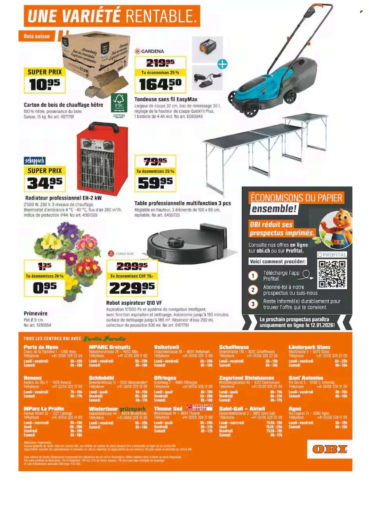 Volantino OBI - 29.12.2025 - 10.1.2026. Pagina 16
