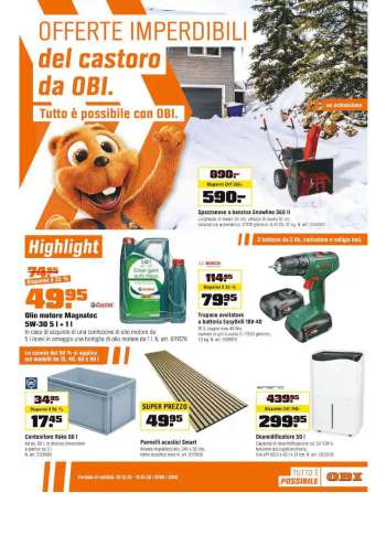 Catalogue OBI - 29.12.2025 - 10.1.2026.