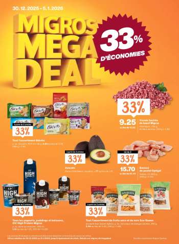 Volantino Migros - 30.12.2025 - 5.1.2026.