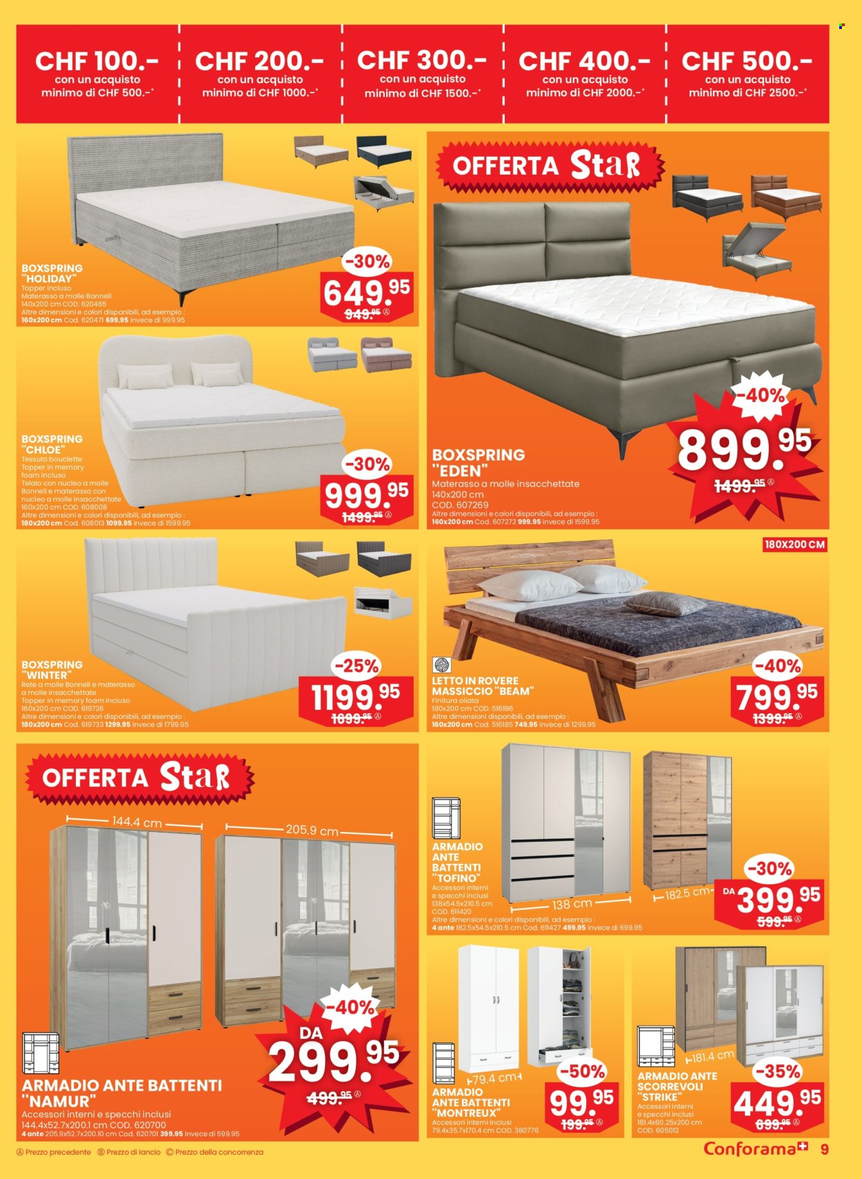 Catalogue Conforama - 31.12.2025 - 13.1.2026. Page 9