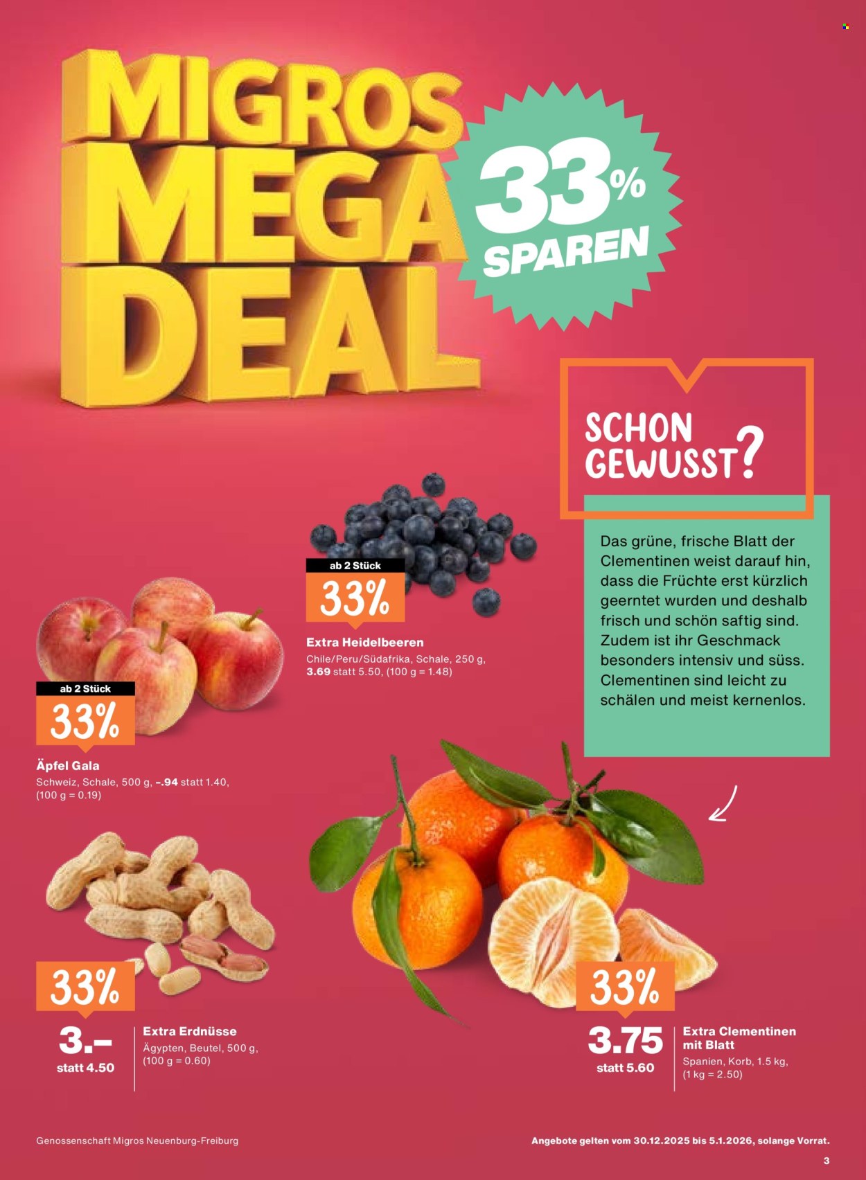 Volantino Migros - 30.12.2025 - 5.1.2026. Pagina 3