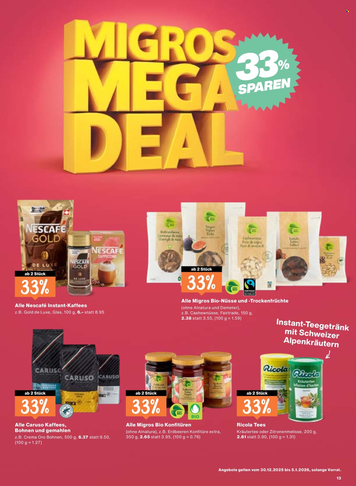 Volantino Migros - 30.12.2025 - 5.1.2026. Pagina 13