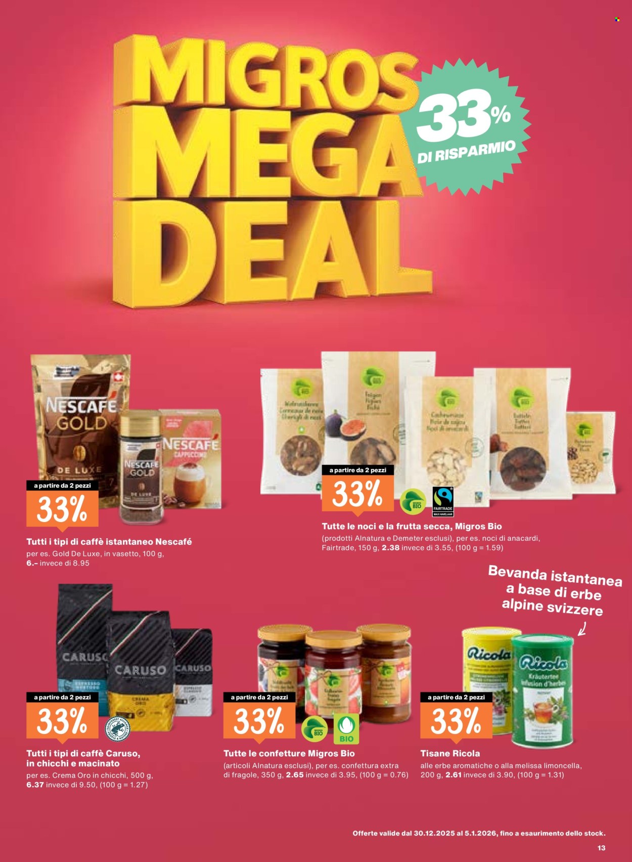 Volantino Migros - 30.12.2025 - 5.1.2026. Pagina 13