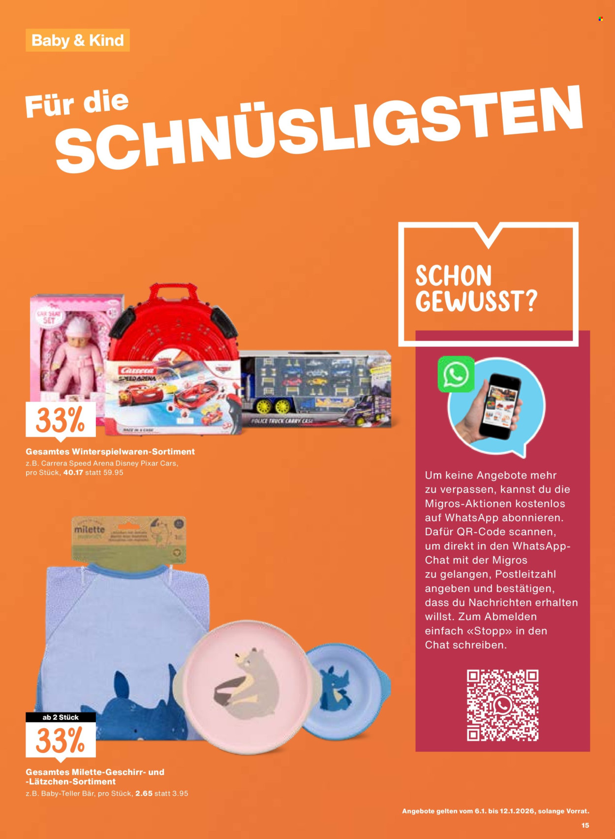 Volantino Migros - 6.1.2026 - 12.1.2026. Pagina 15