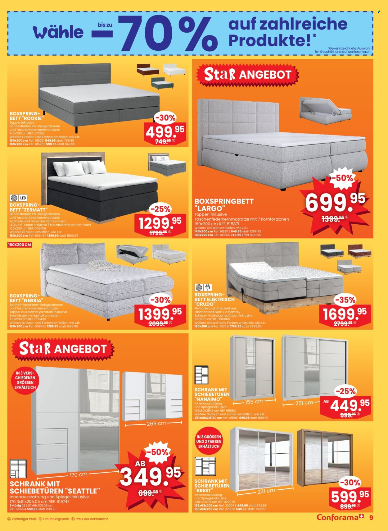 Volantino Conforama - 7.1.2026 - 20.1.2026. Pagina 9