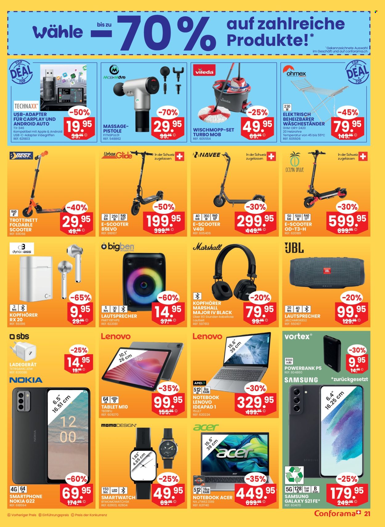 Volantino Conforama - 7.1.2026 - 20.1.2026. Pagina 21