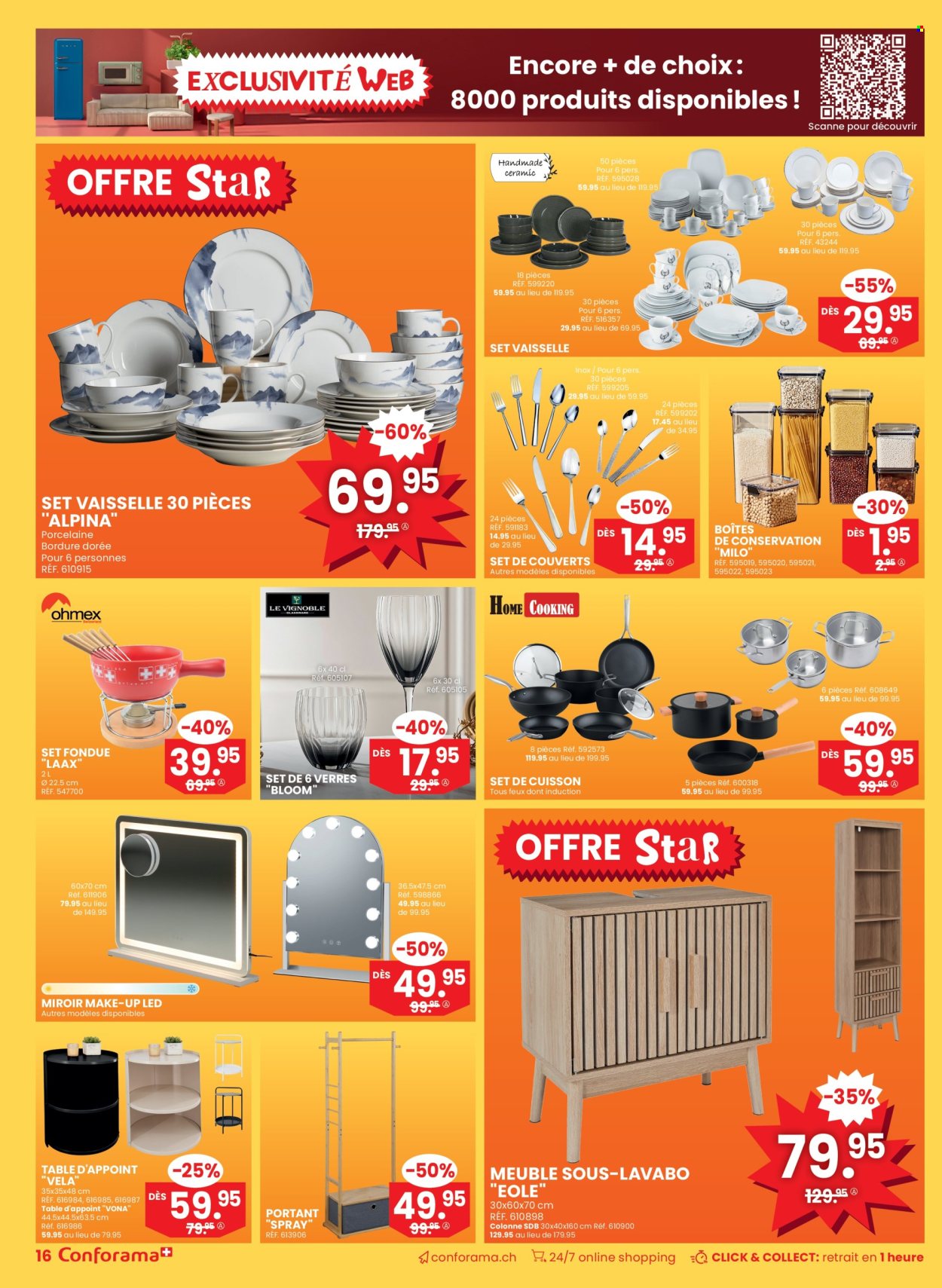 Volantino Conforama - 7.1.2026 - 20.1.2026. Pagina 16