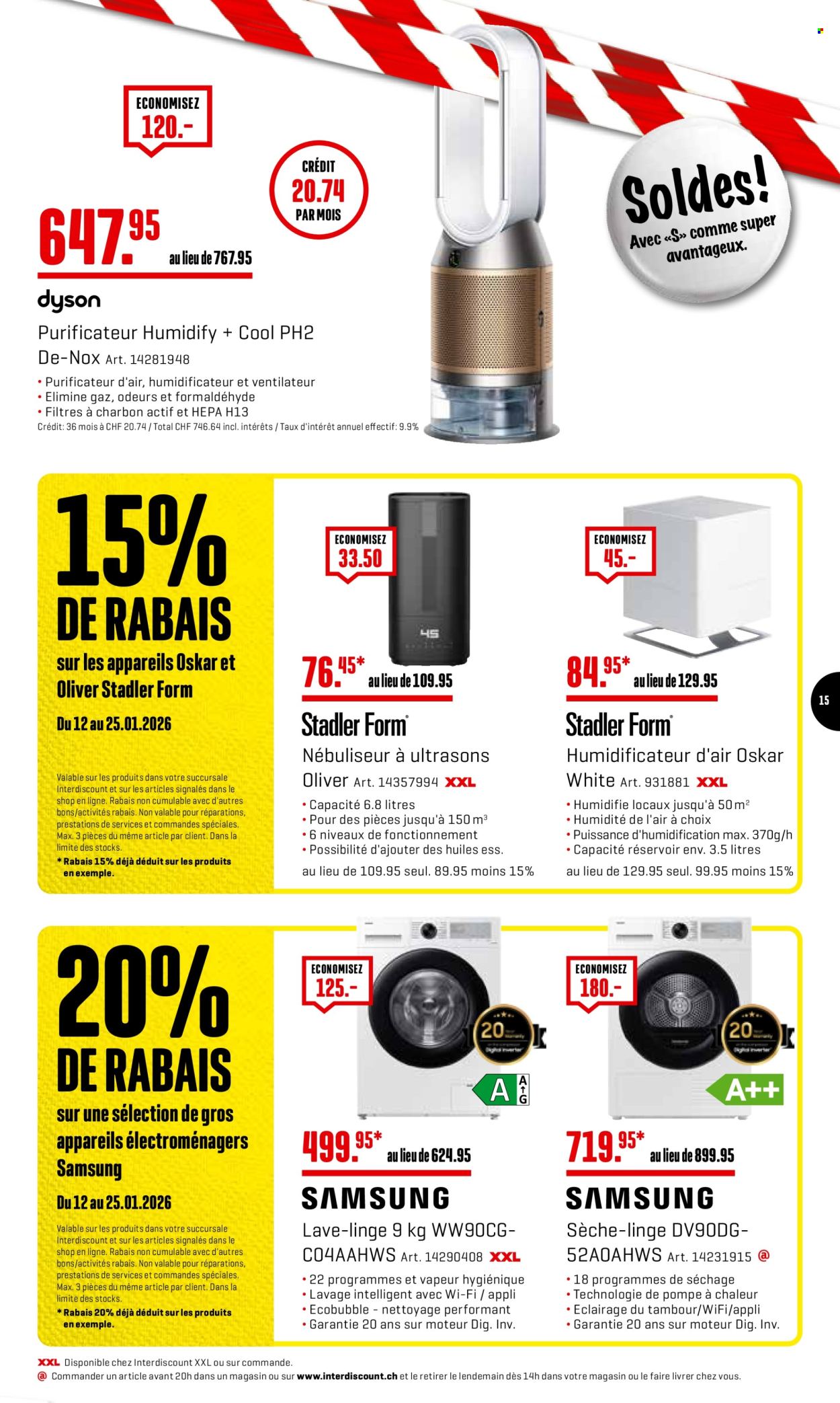 Volantino Interdiscount - 12.1.2026 - 25.1.2026. Pagina 15