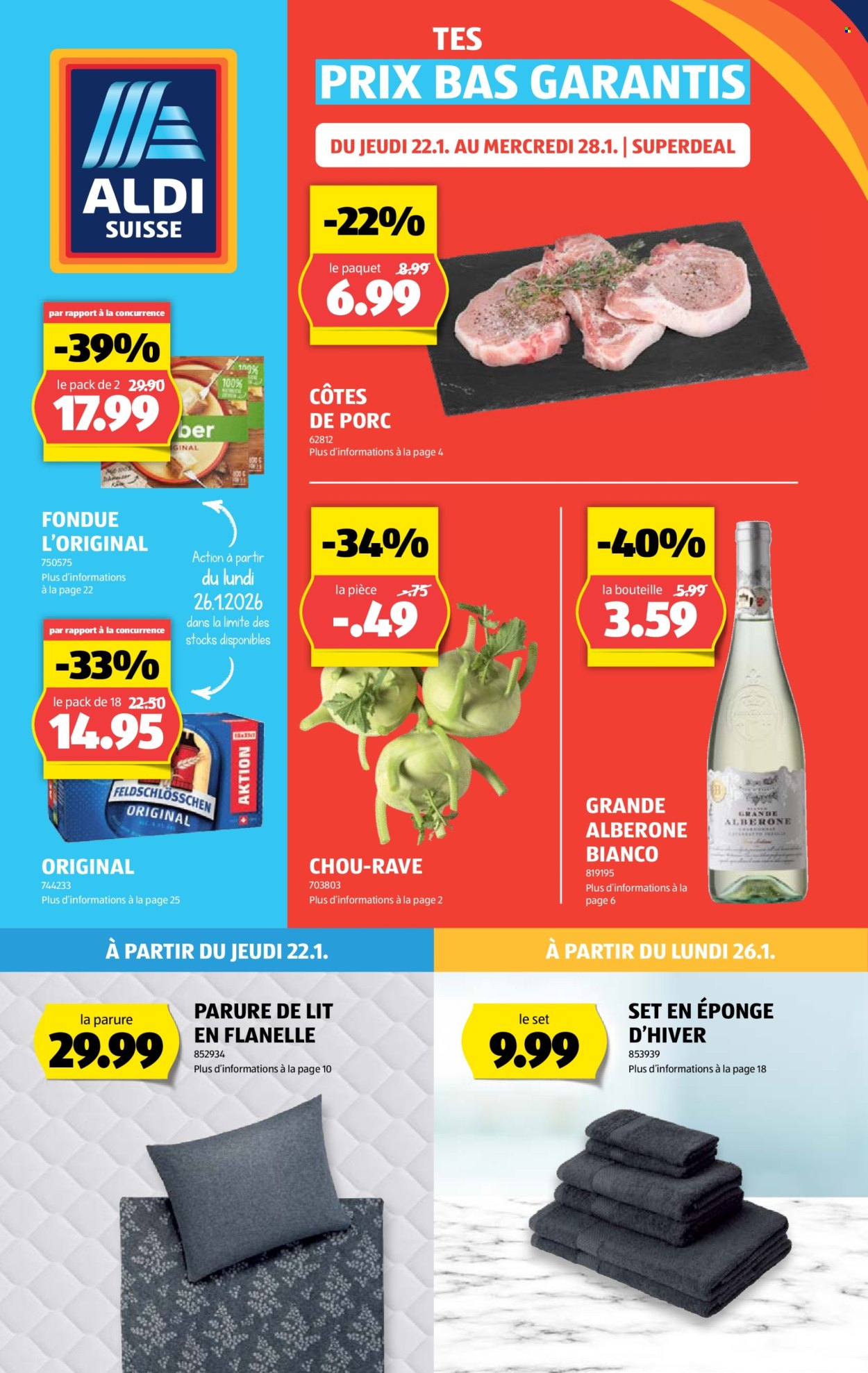 Prospekt Aldi - 22.1.2026 - 28.1.2026. Seite 1
